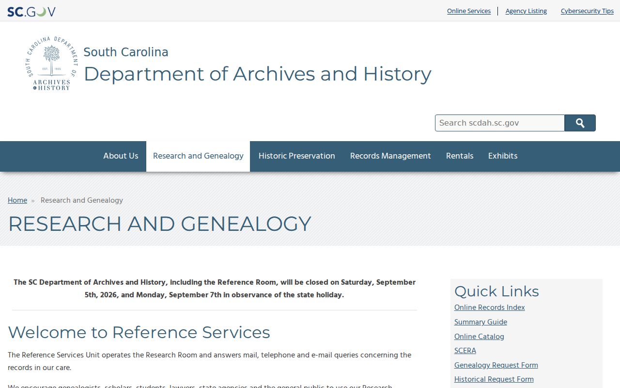 Spartanburg city directory archive research through South Carolina Archives